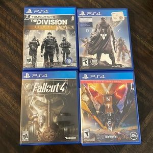 Bundle of PlayStation 4 games